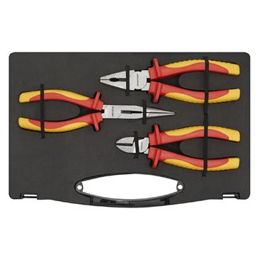 Sealey AK83452 VDE 3 Piece Pliers Set
