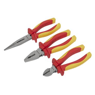 Sealey AK83452 VDE 3 Piece Pliers Set