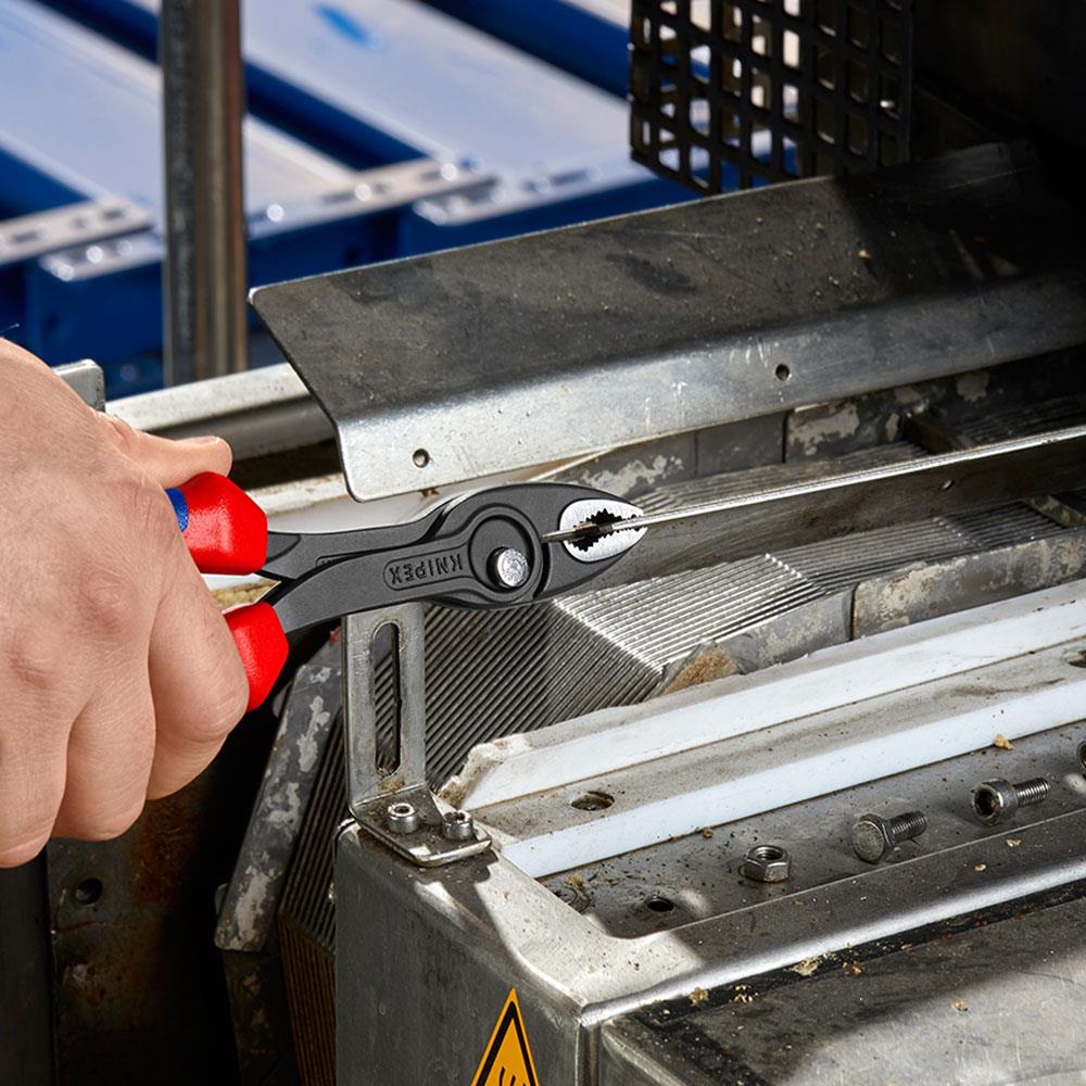 KNIPEX 82 02 200 SB TwinGrip Slip Joint Pliers with