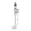 INSIZE 3127-12 Digital Three Point Internal Bore Micrometer, Range: 10-12mm 0.39-0.47"