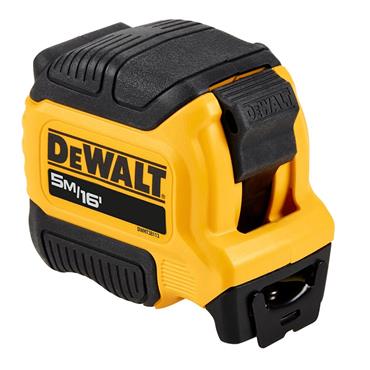 DEWALT DWHT38113-5 Compact Tape Measure, 5m / 16ft 