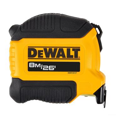 DEWALT DWHT38127-5 Compact Tape Measure, 8m / 26ft
