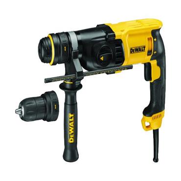 DeWALT D25134K 3 Mode SDS Plus Hammer Drill with Quick Change Chuck, 240 V