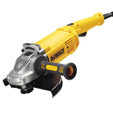 DeWALT DWE492K 230mm 2200 Watt Large Angle Grinder Kit, 110V