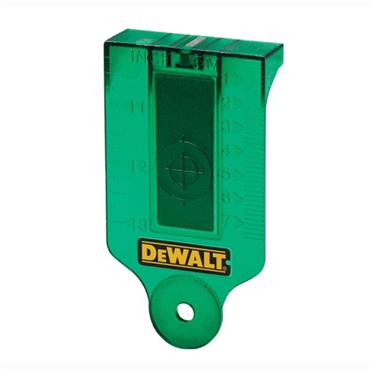 DeWALT DE0730G-XJ Green Laser Target Card
