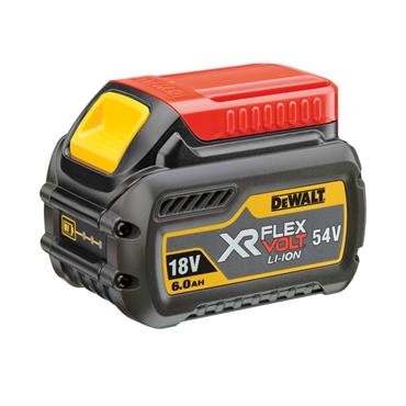 DeWALT DCB546-XJ 18/54 Volt XR Flexvolt Battery Pack, 1 x 6.0Ah Batteries