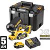 DeWALT DCP580P2 18 Volt XR Brushless Cordless Planer Kit, 2 x 5.0Ah Batteries