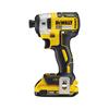 DeWALT DCF887D2 18 Volt XR Lithium-Ion Brushless Impact Driver, 2 x 2.0Ah Batteries