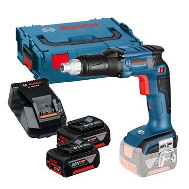 Bosch GSR 18 V-EC TE Professional 18 Volt Drywall Screwdriver, 2 x 2.0Ah Batteries