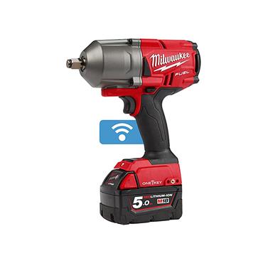 Milwaukee M18ONEFHIWF34-502X 18 Volt High-Torque 3/4" Impact Wrench, 2 x 5.0Ah Batteries