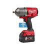Milwaukee M18ONEFHIWF34-502X 18 Volt High-Torque 3/4" Impact Wrench, 2 x 5.0Ah Batteries