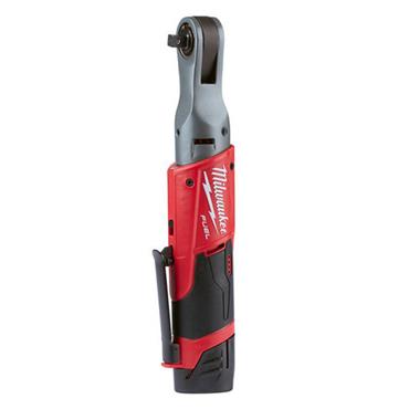 Milwaukee M12FIR38G2-252B 12 Volt Fuel 3/8" Impact Ratchet Kit, 1 x 2.0Ah Batteries 4933498938