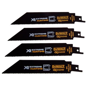 DeWALT DT99550-QZ 13 Piece Xtreme Runtime Flexvolt Reciprocating Saw Blade Set