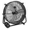 Sealey HVD24 24" Industrial High-Velocity Drum Fan, 240 V