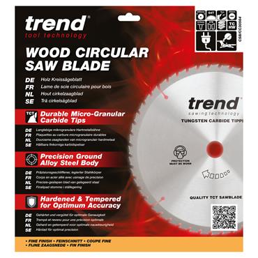 Trend 305 x 30 x 64T, Cross-Cut Craft Saw Blade - CSB/CC30564