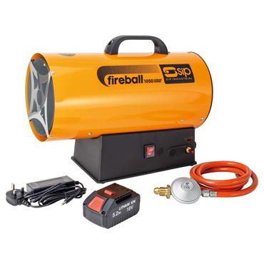 SIP 09279  Fireball 1050 Cordless Propane Heater