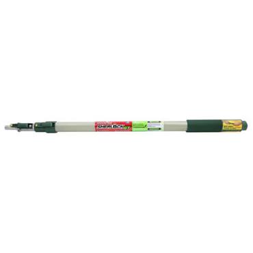 WOOSTER Sherlock Telescoping D Aluminum Extension Pole White/Green, R090 
