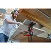 BESSEY One-Handed Table Clamp with Rotating Handle for Guide Rails, EZR360-15SET