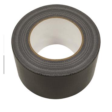 SEALEY DTB75  Duct Tape, 75mm x 50m, Black