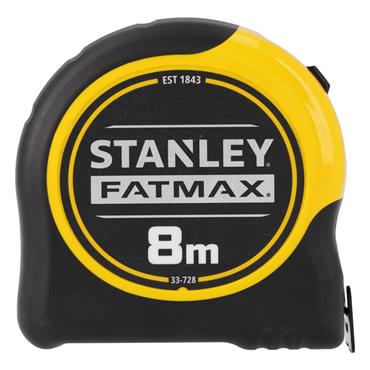 STANLEY 0-33-728 Fatmax Measuring Tape,  8m