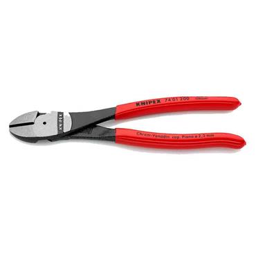 KNIPEX 74 01 200 SB High Leverage Diagonal Cutter with plastic handles, 200mm 