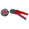 KNIPEX 97 33 03 MultiCrimp Crimping Pliers with changer magazine