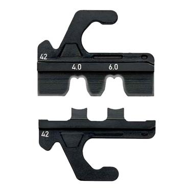 KNIPEX 97 39 42 Die set For MC4/MC4 EVO 2 connectors with 4 / 6 mm²