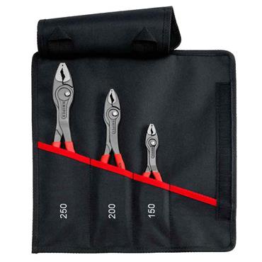KNIPEX 00 19 61 V01 TwinGrip Slip Joint Pliers set, 3 Piece Set