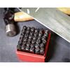 SEALEY AK8297 Letter & Number Punch Set, 8mm 36 Piece Set