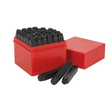 SEALEY AK8297 Letter & Number Punch Set, 8mm 36 Piece Set