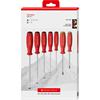 PB SWISS TOOLS PB 8250 P CBB Screwdriver Set,  Pozidrive/Slotted, 7 Piece Set