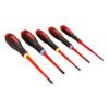 BAHCO BE-9882SL ERGO Slim VDE Insulated Slotted and Pozidriv Screwdriver Set with 3-Component Handle