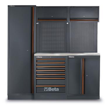 BETA 045009155 C45PRO 2.0 B7X/196UT-C45PRO Workshop with 196 tools