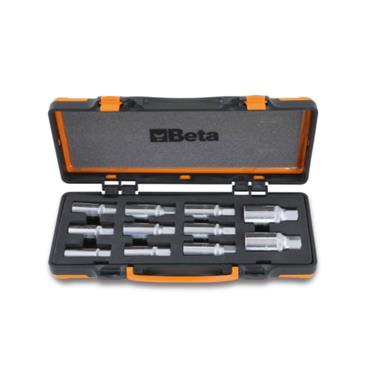 BETA 014330311 1433/C11 Roller Stud Extractors, 11 Piece Set 