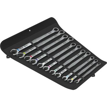 WERA 05020382001 6007 Joker 11 Set 1 Ratcheting Combination Spanner Set, 11 Piece Set