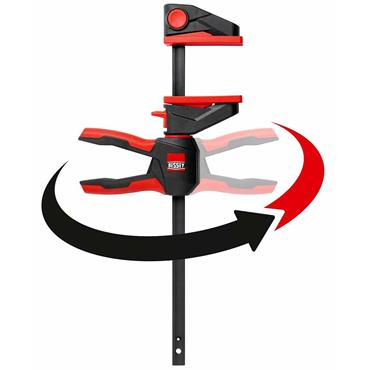 BESSEY EZ360-45 One-Handed Clamp with Rotating Handle, 450mm