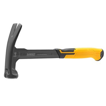 DEWALT DWHT51138-0 Mig Weld Milled Rip Claw Hammer, 14oz/0.40kg 