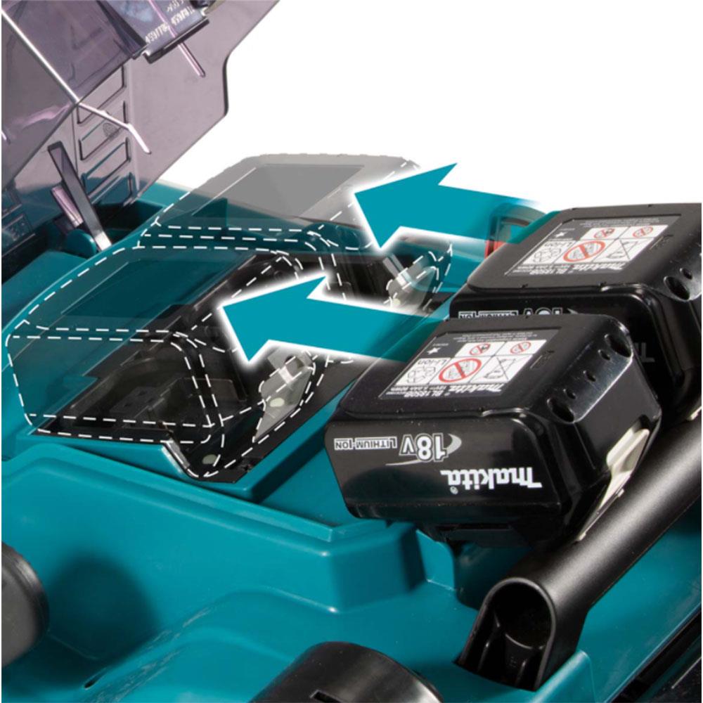 MAKITA DLM432CT2 36V (18v x 2) 5.0Ah Liion Battery Cordless 430mm