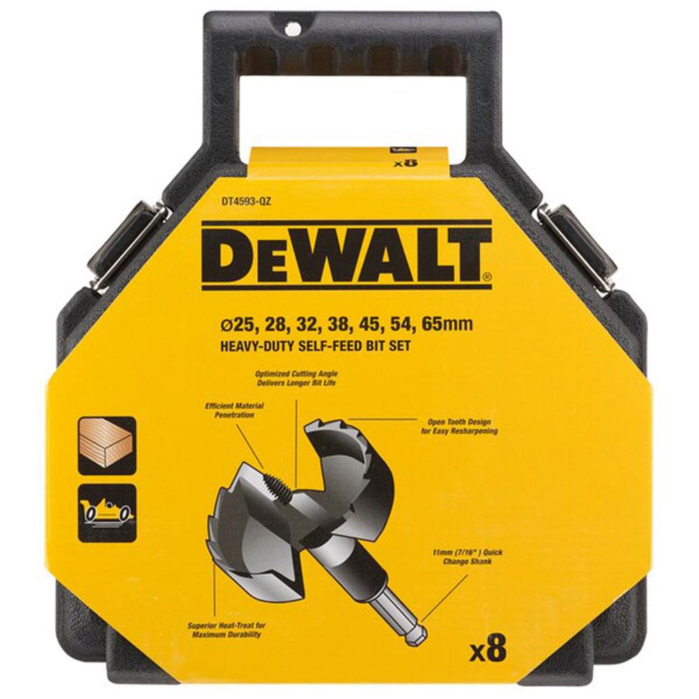 DEWALT DT4593QZ SelfFeed Forstner Bit Set, 8 Piece available online