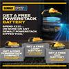 DEWALT DCD805E2T XR BL G3 Hammer Drill Driver Kit, 2 x 18v 2.0Ah Compact Powerstack Batteries 