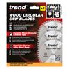 TREND 165mm X 20 X 48T Diameter Craft Saw Blade, 3 pack CSB/165/3PK/A 