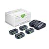 FESTOOL 578824 SYS 18V 4 x TBX4 TCL6 DUO Energy Set