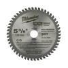 MILWAUKEE 48404075 135mm x 20mm Metal Circular Saw Blade (50 Tooth)