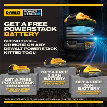 DEWALT DCD999H2T 18V XR XRP Powerstack Brushless Combi Drill, 2 x 5.0Ah  Batteries