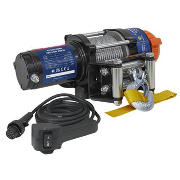SEALEY ATV1135 12V ATV/Quad Recovery Winch 1135KG	
