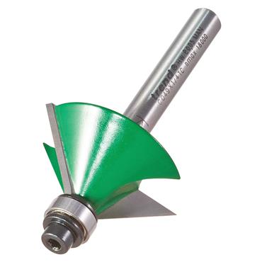 Trend Craft Pro 12.7mm 1/4" Bearing Guided Chamfer Cutter, C049X1/4TC