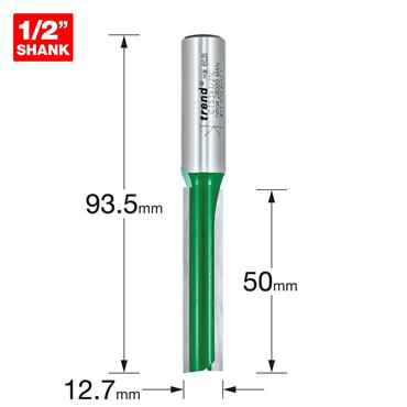 Trend Craft Pro 12.7mm x 50.8mm 1/2" Worktop Joint Cutter, C153X1/2TC