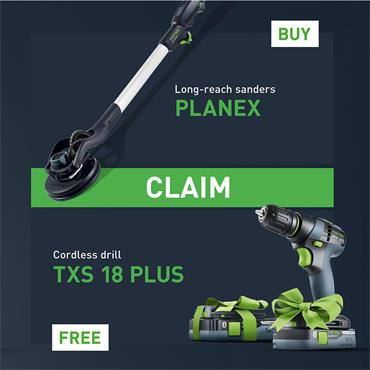FESTOOL 577358 PLANEX LHS 2-M 225 EQ Long-reach Sander, 110V