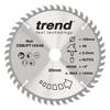 TREND 165 x 20 x 48T CraftPro Fine Finish cut Saw Blade for Plunge Saw- CSB/PT16548 