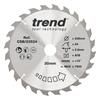 TREND 235 x 30 x 24T Craft Pro General Purpose Saw Blade for Hand Held Circular Saws- CSB/23524